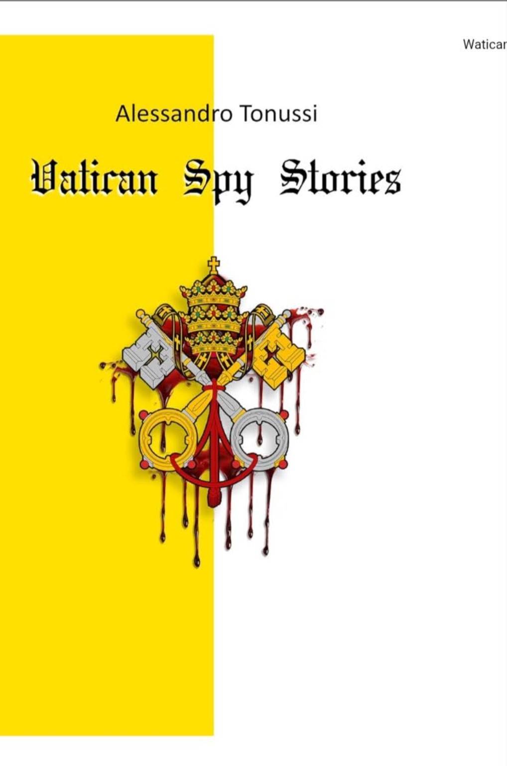 Copertina di Vatican Spy Story